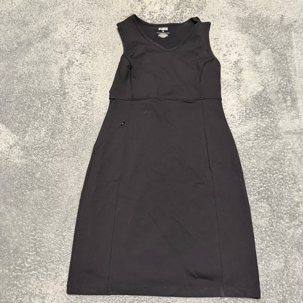 Duluth Trading Dress Womens XS Black NOGA Dress Stretch Sleeveless 53262